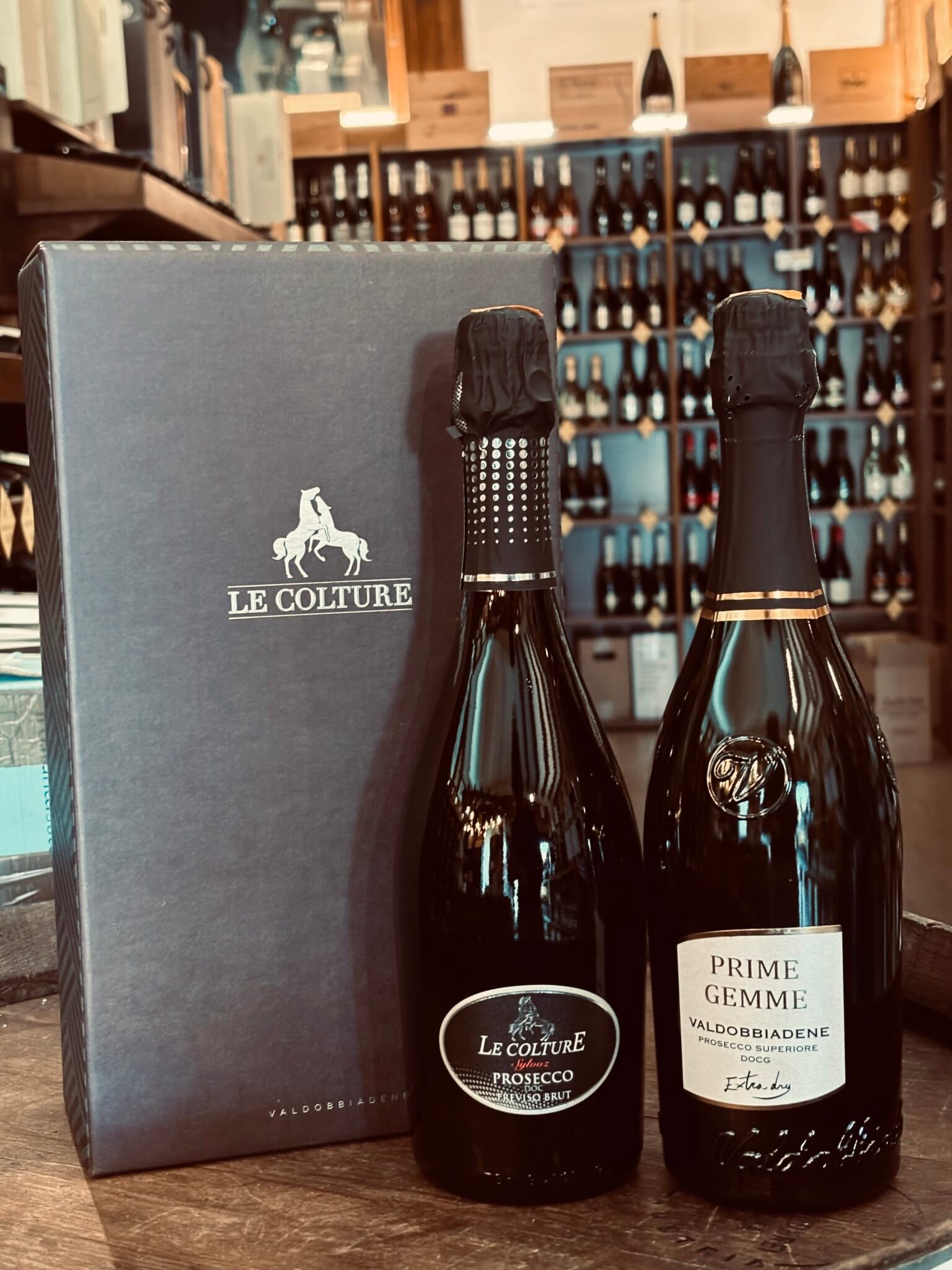 Box prosecco regalo le colture, prosecco artigianale da ugo e la Cantina in provincia di Vicenza