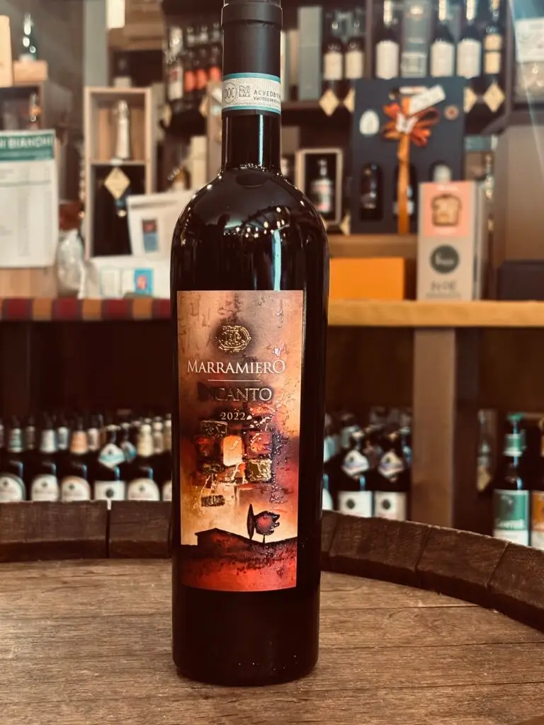 Marramiero incanto, montepulciano vitigno autoctono antico in bottiglia, Creazzo la Cantina di Ugo