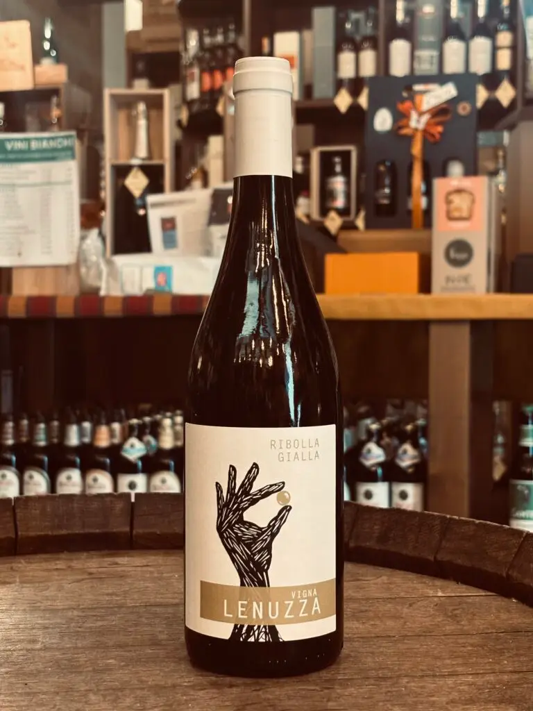 La ribolla gialla di lenuzza, Vino friuliano reperibile a creazzo, nel cuore del veneto