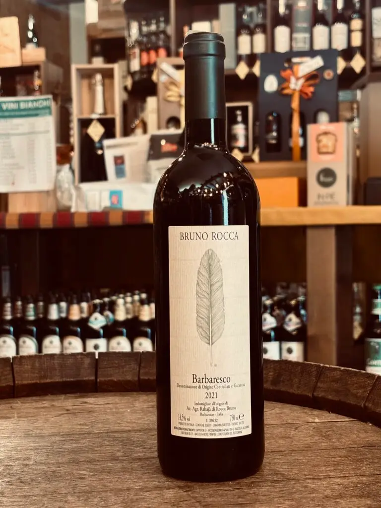Bruno Rocca Barbaresco artigianale enoteca in provincia di Vicenza
