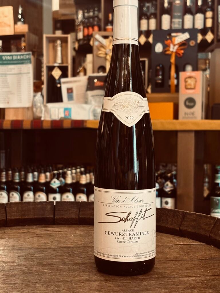 Gewurztraminer Domain Schoffit e altri vini aromatici a Vicenza, presso la cantina di Ugo a Creazzo