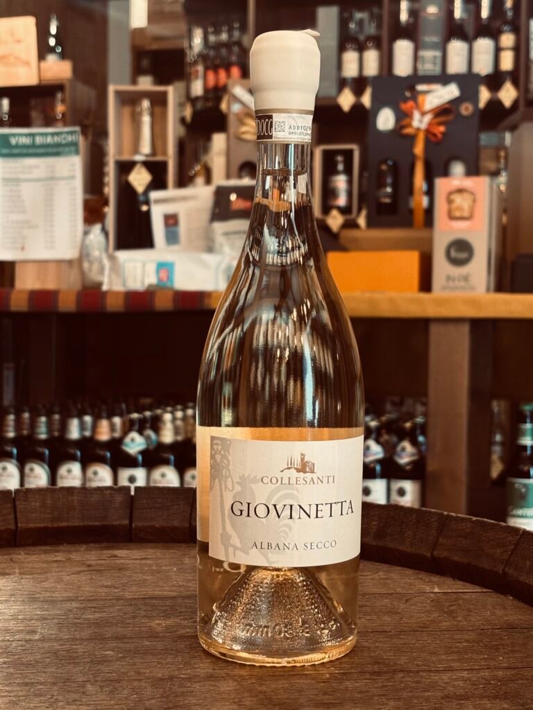 Giovinetta di Collesanti, tappo in cera a Creazzo enoteca la Cantina di Ugo