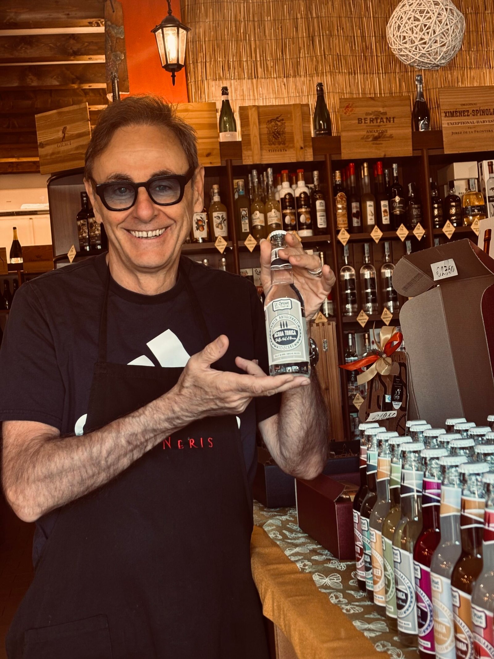 Le spume del papini con Ugo Trentin, bibite artigianali a creazzo, Vicenza