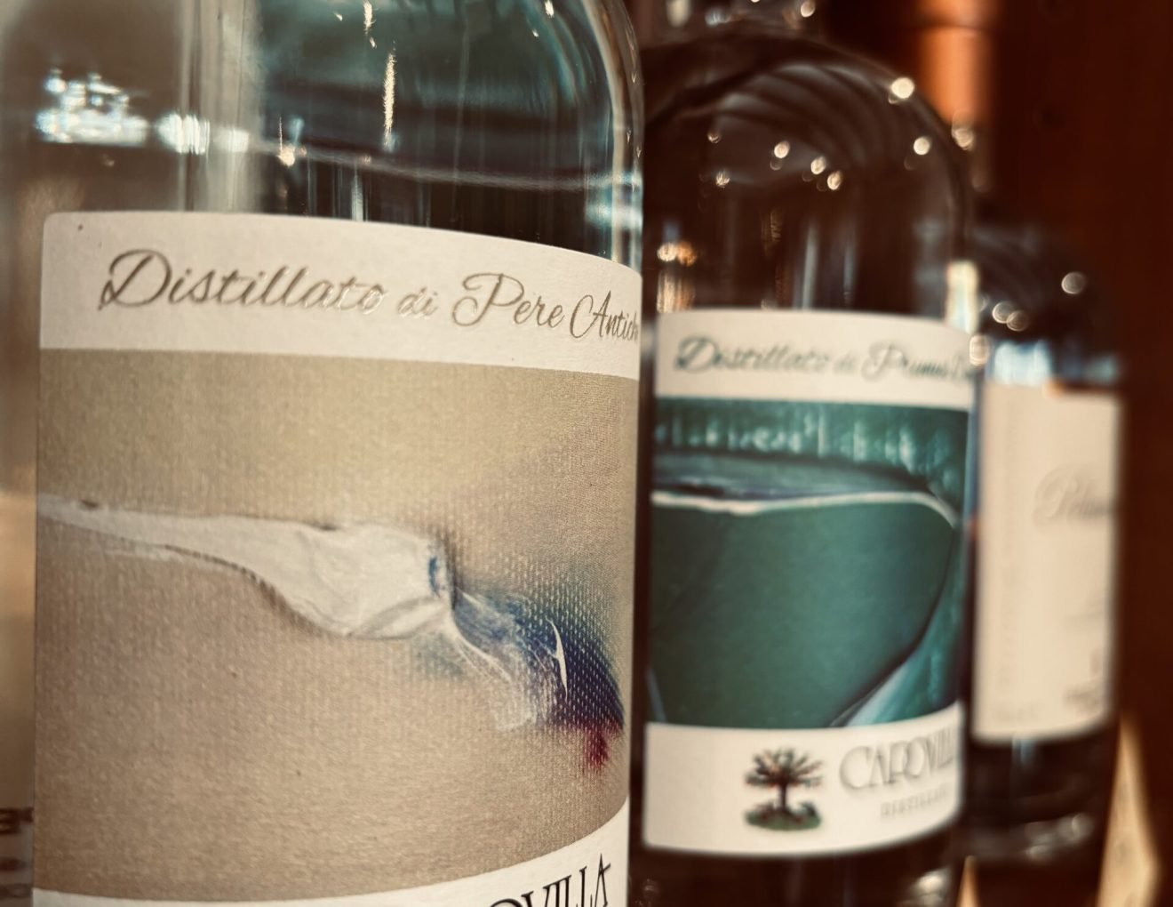 Distillato di pere Vittorio Capovilla, la cantina di Ugo a creazzo