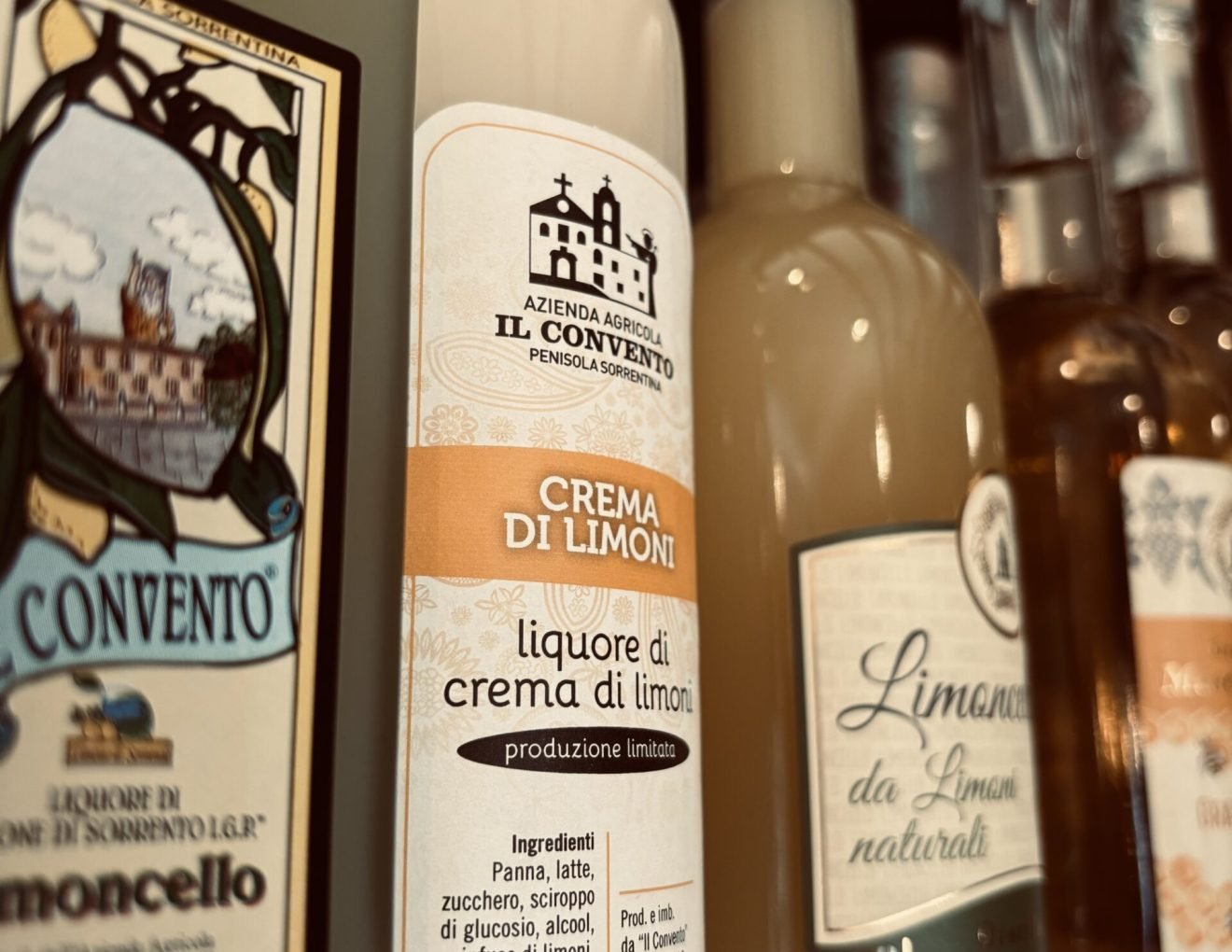 Limoncello artigianale, la cantina di ugo con prodotti artigianali vicino a vicenza